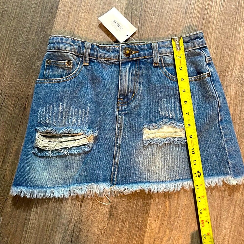 POL Charlie denim skirt NWT, size small
